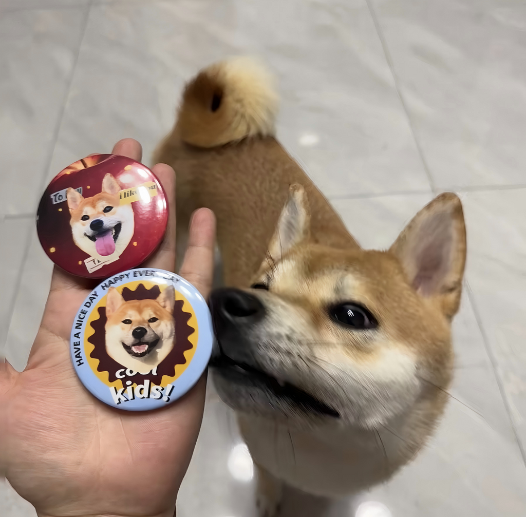 2 PCS Custom Hand-draw Pet Portrait Magnetic Fridge Magnets