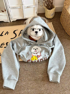 Personalized Pet Sweatshirt with Hand-Painted Portrait, Gifts For Pet Owners