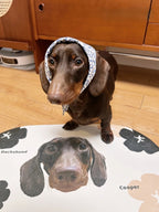 Custom Hand-Draw Pet Portrait Food Mat