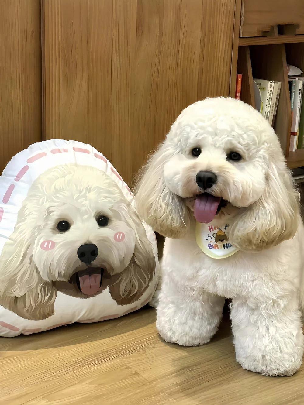 Custom Hand-Draw Pet Portrait Pillow