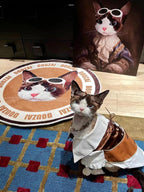 Custom Hand-Draw Pet Portrait Oil Painting