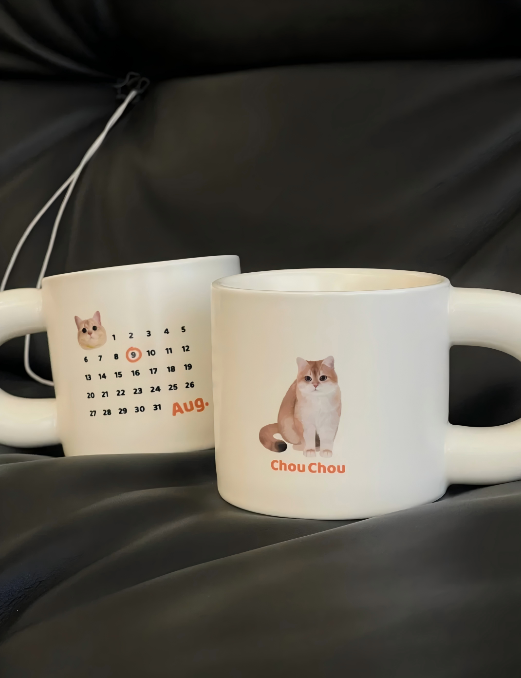 Custom Hand-draw Pet Portrait Ceramic Mug