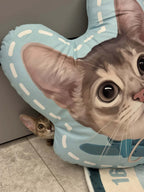 Custom Hand-Draw Pet Portrait Pillow