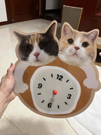 Custom Hand-Draw Pet Portrait Clock