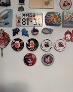 2 PCS Custom Hand-draw Pet Portrait Magnetic Fridge Magnets