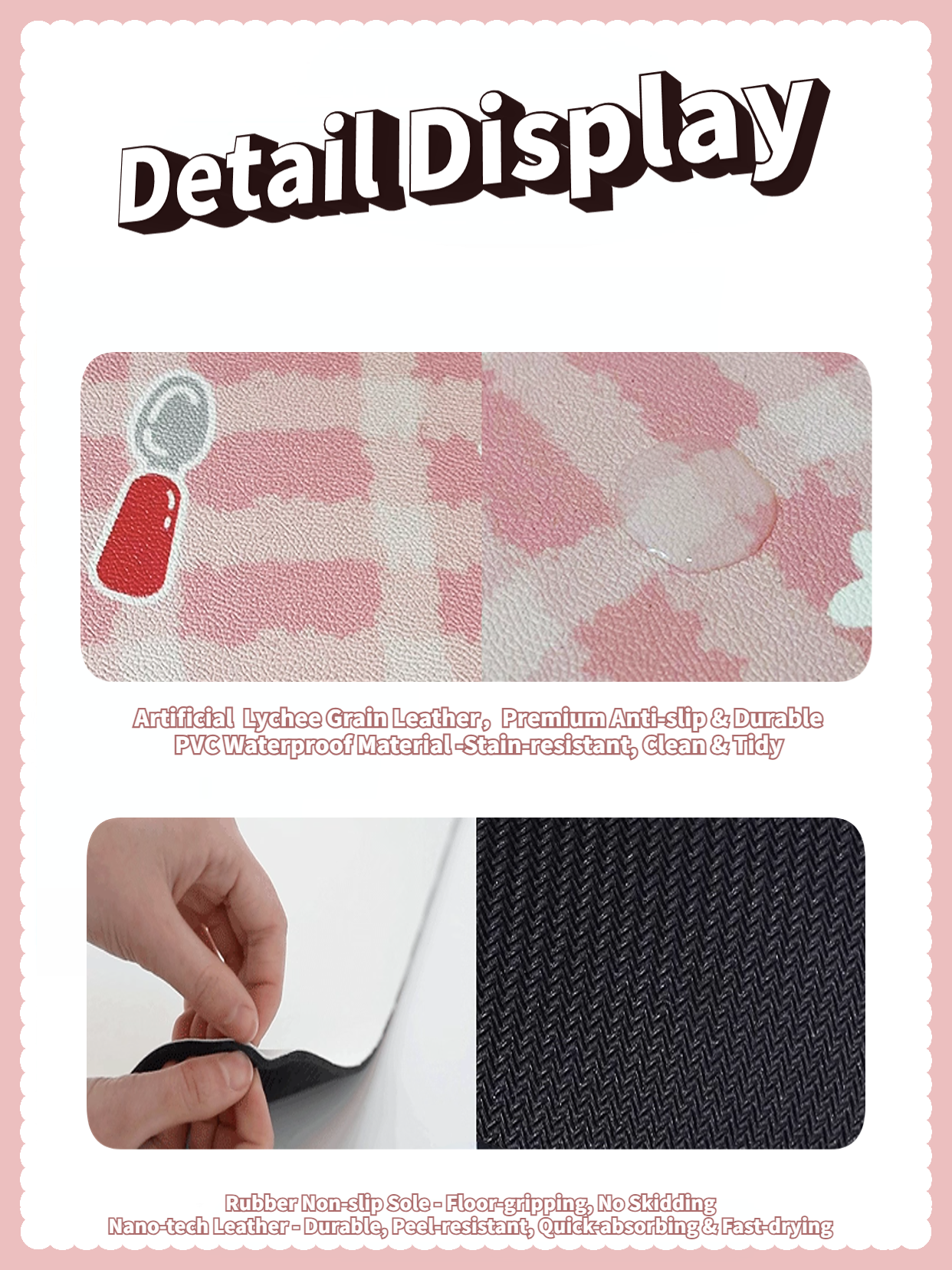 Custom Hand-Draw Pet Portrait Food Mat