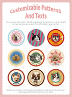 Custom Hand-draw Pet Portrait Carpet